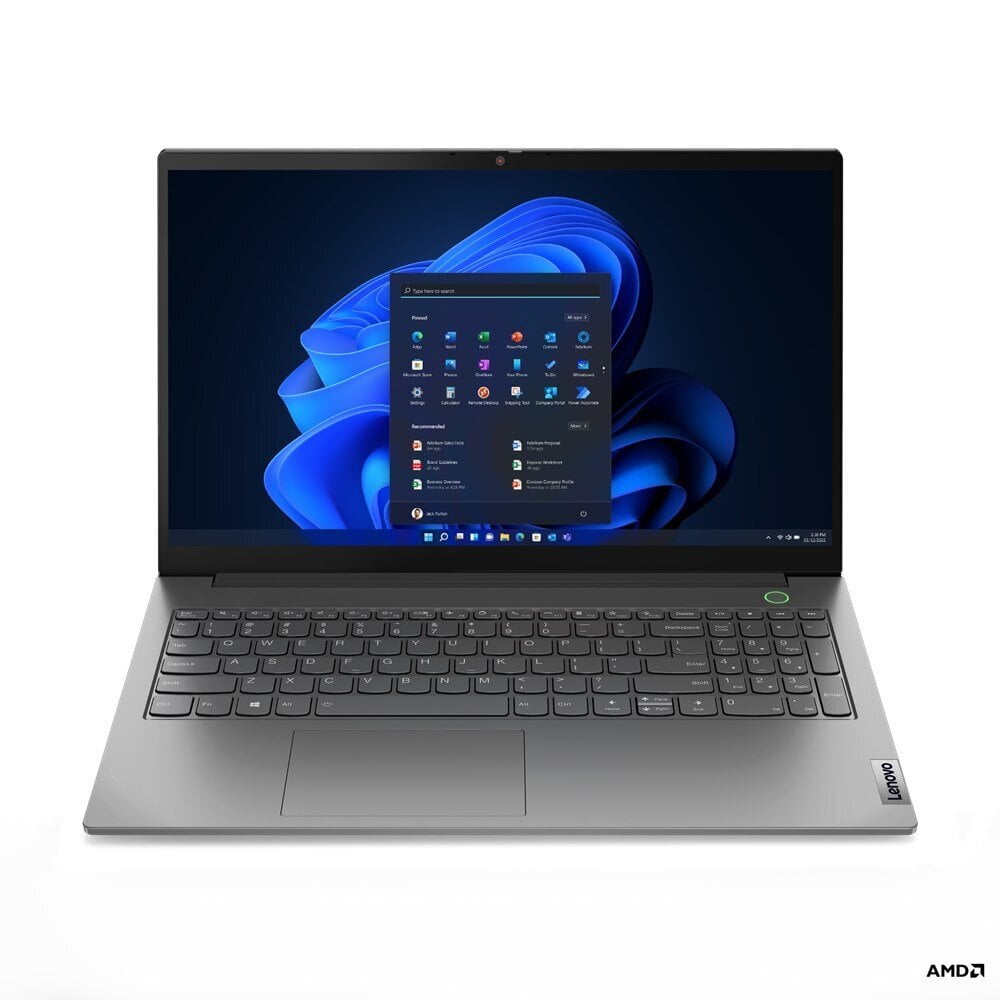 Lenovo ThinkBook 15 G4 ABA (21DL0048PB), 15.6" FHD IPS, Ryzen 7 5825U, 8GB DDR4, SSD 512, Windows 11 Pro PL, Mineral Grey kaina ir informacija | Nešiojami kompiuteriai | pigu.lt