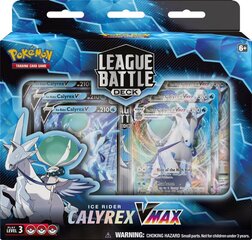 Kortų žaidimas Pokemon TCG - Calyrex VMAX Q2 League Battle Deck - Ice Rider kaina ir informacija | Stalo žaidimai, galvosūkiai | pigu.lt