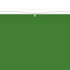 vidaXL Vertikali markizė, šviesiai žalia, 180x420cm, oksfordo audinys цена и информация | Зонты, маркизы, стойки | pigu.lt