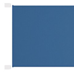 vidaXL Vertikali markizė, mėlynos spalvos, 60x600cm, oksfordo audinys kaina ir informacija | Skėčiai, markizės, stovai | pigu.lt