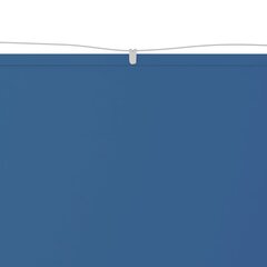 vidaXL Vertikali markizė, mėlynos spalvos, 100x360cm, oksfordo audinys kaina ir informacija | Skėčiai, markizės, stovai | pigu.lt