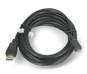 Goobay, MicroHDMI/HDMI, 3 m kaina ir informacija | Kabeliai ir laidai | pigu.lt