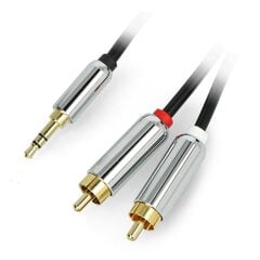 Blow, RCA/Aux 3.5 mm, 2.5 m kaina ir informacija | Kabeliai ir laidai | pigu.lt