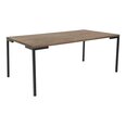 Кофейный столик Lugano, 110x60x45 см, коричневый цвет