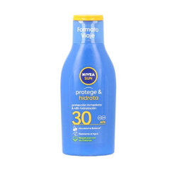 Apsauginis pienelis nuo saulės Sun Protege & Hidrata Nivea 30, 100 ml kaina ir informacija | Kremai nuo saulės | pigu.lt