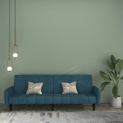Sofa-lova vidaXL, mėlyna цена и информация | Диваны | pigu.lt