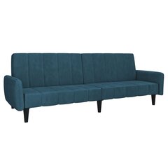 Sofa-lova vidaXL, mėlyna цена и информация | Диваны | pigu.lt