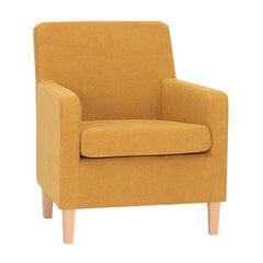 Кресло Armchair LEENE yellow цена и информация | Кресла в гостиную | pigu.lt