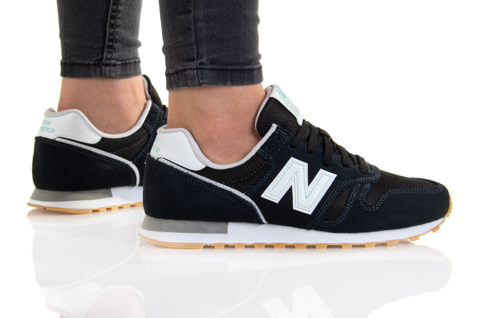 Sportbačiai moterims New Balance 373, juodi цена | pigu.lt