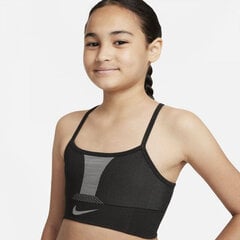 Nike Dri-Fit Indy Jr sportinė liemenėlė, juodos spalvos kaina ir informacija | Sportinė apranga moterims | pigu.lt