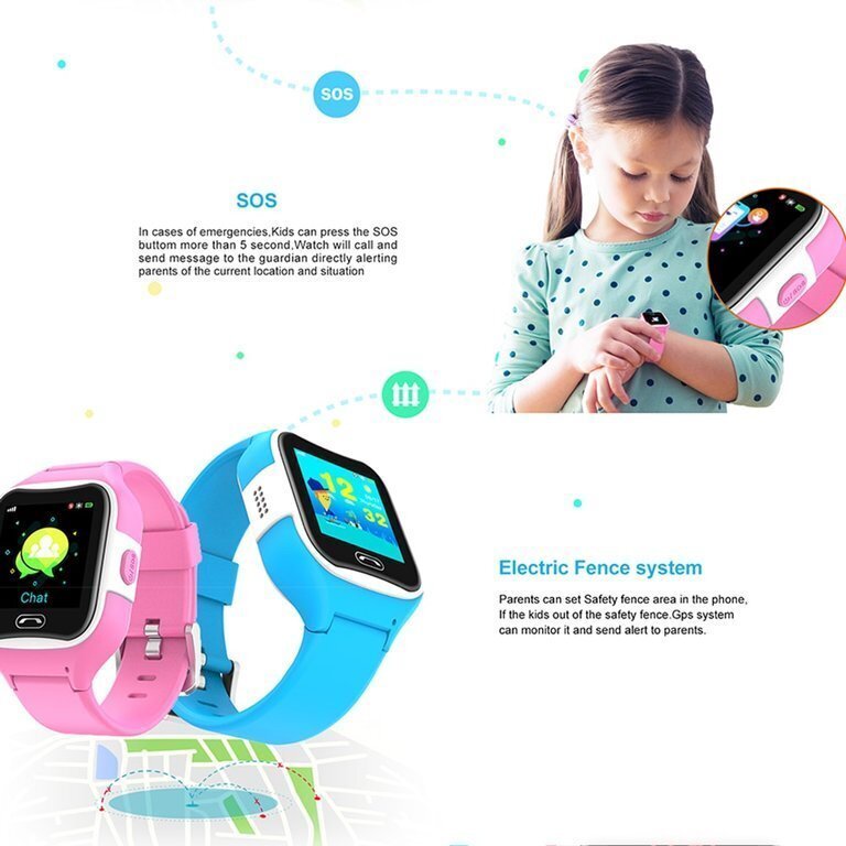 Pacific 08 Kids Blue kaina ir informacija | Išmanieji laikrodžiai (smartwatch) | pigu.lt