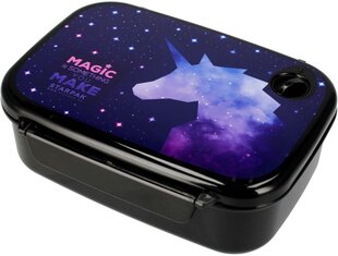 Starpak Galaxy Unicorn pietų dėžutė, violetinė, 1 vnt. kaina ir informacija | Maisto saugojimo  indai | pigu.lt