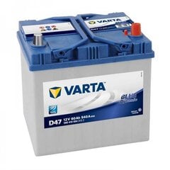 Аккумулятор VARTA BLUE 60AH 540A D47 цена и информация | Аккумуляторы | pigu.lt