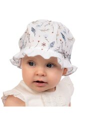 Kepurė vaikams Elmer 341609, balta kaina ir informacija | Kepurės, pirštinės, šalikai mergaitėms | pigu.lt