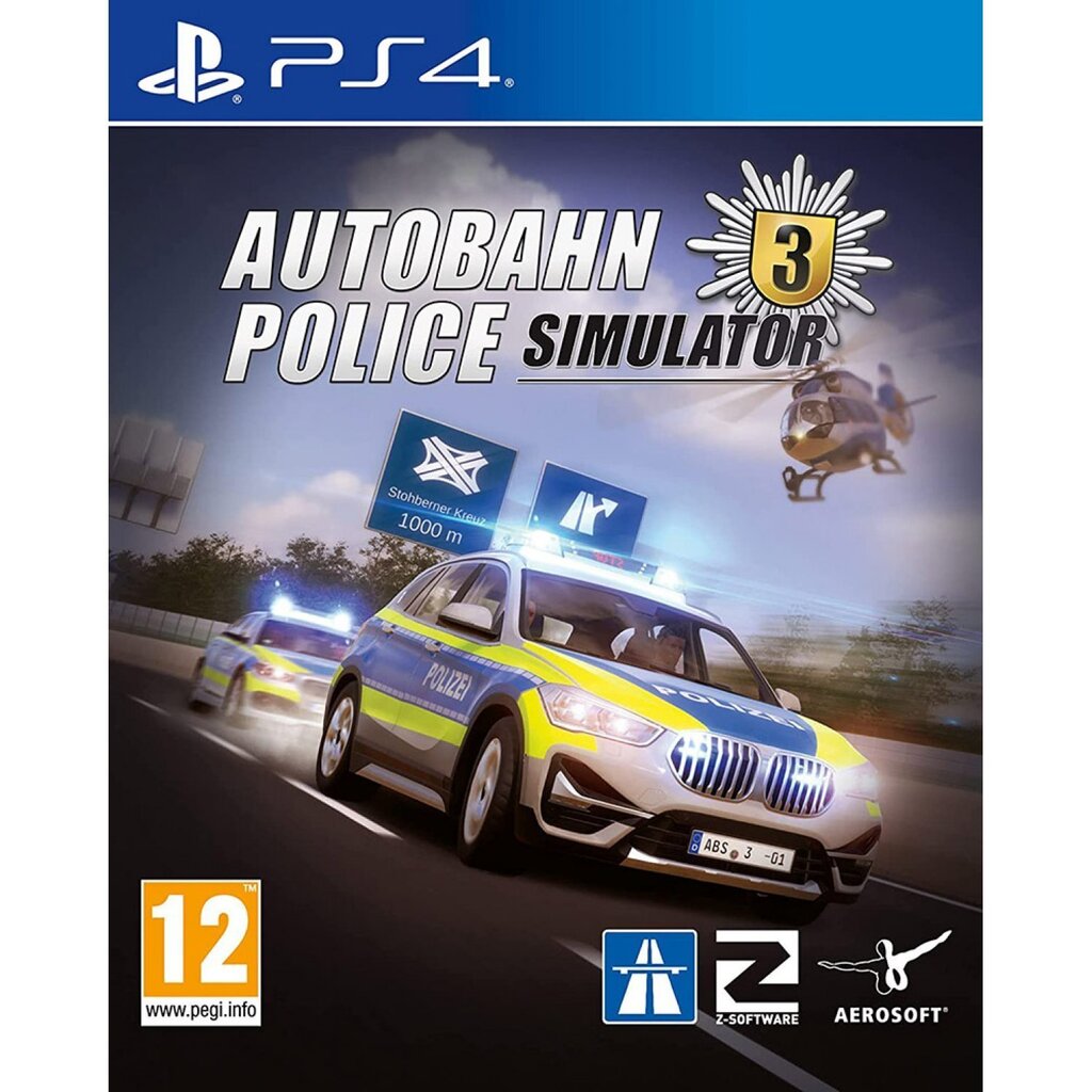 PS4 Autobahn Police Simulator 3 kaina ir informacija | Kompiuteriniai žaidimai | pigu.lt