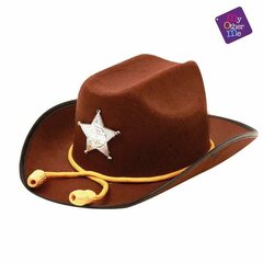 Шляпа My Other Me Sheriff цена и информация | Карнавальные костюмы | pigu.lt