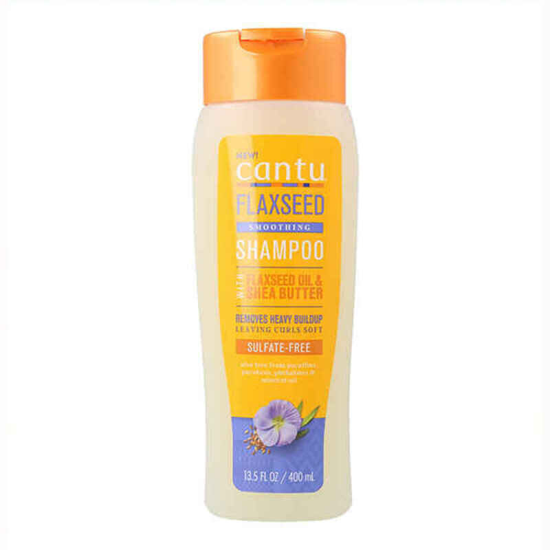 Šampūnas Flaxseed Smoothing Cantu, 400 ml kaina ir informacija | Šampūnai | pigu.lt