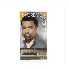 Постоянная краска Mens Color Creme Of Nature Rich Black 4.0 цена и информация | Краска для волос | pigu.lt