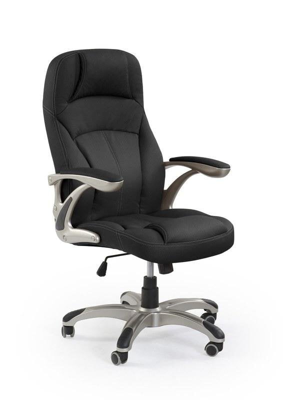 Biuro kėdė Halmar Carlos, juoda цена и информация | Biuro kėdės | pigu.lt