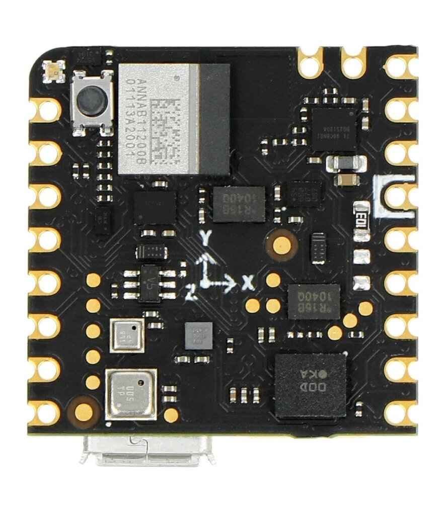 Modulis su aplinkos ir judesio jutikliais Arduino ABX00050 Nicla Sense ME kaina ir informacija | Davikliai, jutikliai | pigu.lt