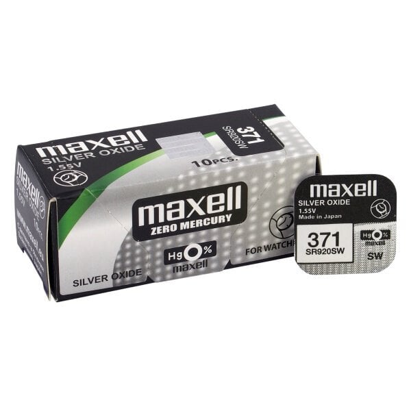 Maxell 371/370/SR 920 SW/G6 kaina ir informacija | Elementai | pigu.lt