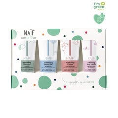 Rinkinys Naïf Baby & Kids Mini Kit–4 produktų mini kelioninis, 15ml x 4 kaina ir informacija | Kosmetika vaikams ir mamoms | pigu.lt