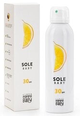  Солнцезащитная эмульсия для тела Linea Mamma Baby Sole SPF 3,  150 мл цена и информация | Кремы от загара | pigu.lt