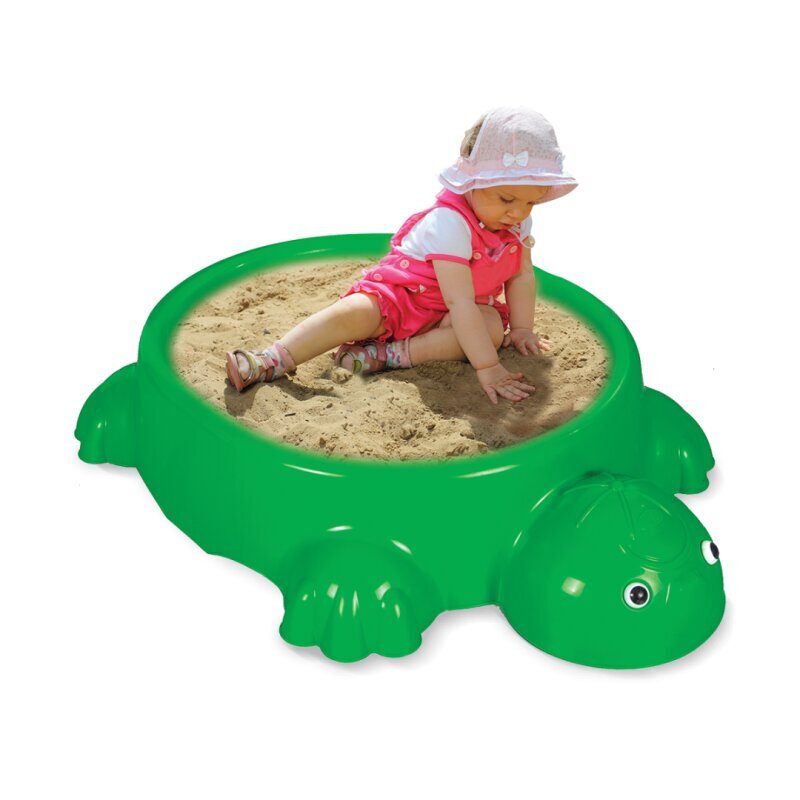 Smėlio dėžė-baseinas Woopie Turtle, žalia kaina ir informacija | Vandens, smėlio ir paplūdimio žaislai | pigu.lt