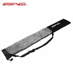 Универсальная сумка на молнии для треккинговых палок с ремешком на плечо SportVida (90 х 14 см), черная цена и информация | Палки для ходьбы | pigu.lt