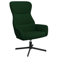 Fotelis vidaXL, žalias kaina ir informacija | Svetainės foteliai | pigu.lt