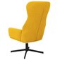 Fotelis vidaXL, geltonas kaina ir informacija | Svetainės foteliai | pigu.lt