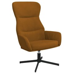 Poilsio kėdė, vidaXL, rudos spalvos kaina ir informacija | Svetainės foteliai | pigu.lt