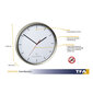 Belaidis sieninis laikrodis TFA su nerūdijančio plieno rėmu 60.3521 цена и информация | Laikrodžiai | pigu.lt