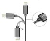 USB įkroviklio kabelis LIGHTNING iPad iPhone Quick Charge 3.0 1,5 m цена и информация | Laidai telefonams | pigu.lt