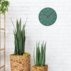 Настенные часы TFA 60.3054, зеленый цена и информация | Часы | pigu.lt