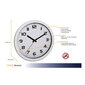 Sieninis laikrodis TFA 60.3050, baltas kaina ir informacija | Laikrodžiai | pigu.lt