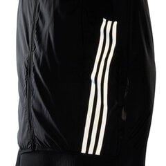 Sriukė moterims Adidas Run Icon 3-Stripes Running Wind Vest W H56805, juoda цена и информация | Женские куртки | pigu.lt