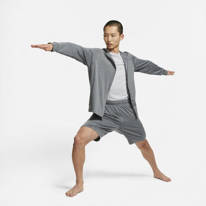 Džemperis vyrams Nike Yoga Dri-FIT M CZ2217-068, pilkas цена и информация | Džemperiai vyrams | pigu.lt