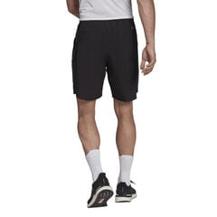Sportiniai šortai vyrams Adidas Run Icon Full Reflective 3-Stripes Shorts M HE2468, juodi цена и информация | Мужская спортивная одежда | pigu.lt