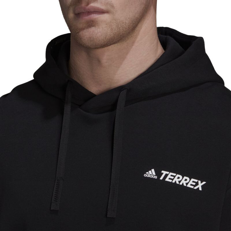 Džemperis vyrams Adidas Terex Logo Hoody M HE1763, juodas kaina ir informacija | Sportinė apranga vyrams | pigu.lt