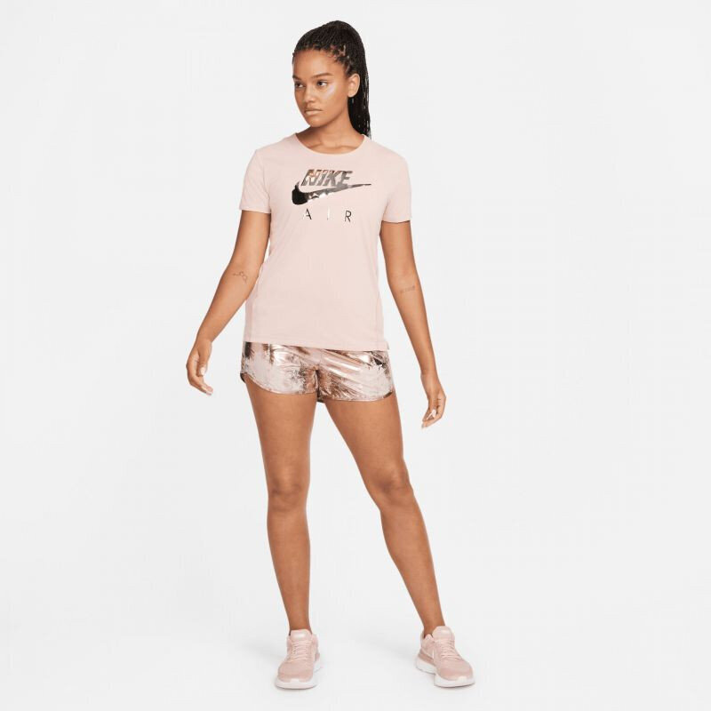 Marškinėliai moterims Nike Air Dri-FIT, rožiniai kaina ir informacija | Sportinė apranga moterims | pigu.lt