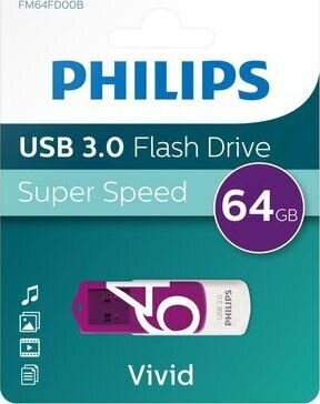 Philips FM64FD00B/10 kaina ir informacija | USB laikmenos | pigu.lt