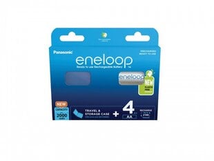 Panasonic Eneloop BK-3MCDEC4BE elementai, 4 vnt. kaina ir informacija | Elementai | pigu.lt