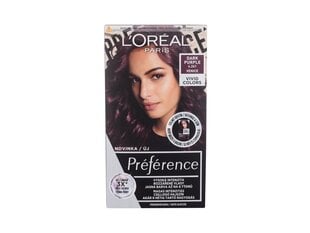 Plaukų dažai L'Oréal Paris Préférence Vivid Colors Hair Color moterims, 60 ml kaina ir informacija | Plaukų dažai | pigu.lt