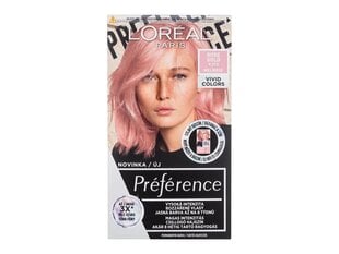 Plaukų dažai L'Oréal Paris Préférence Vivid Colors Hair Color moterims, 60 ml kaina ir informacija | Plaukų dažai | pigu.lt