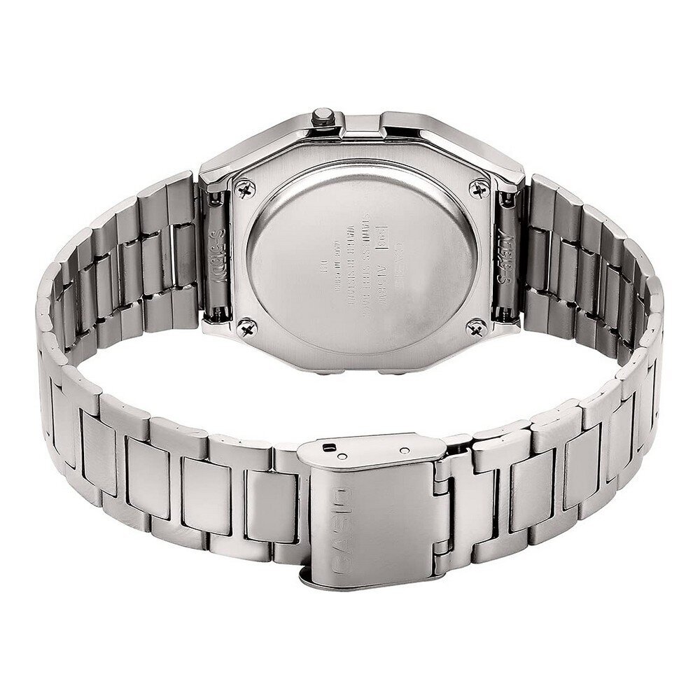 Unisex laikrodis Casio A-158WA-1CR (Ø 33 mm) S0363080 kaina ir informacija | Moteriški laikrodžiai | pigu.lt