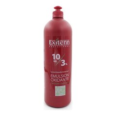 Капиллярный окислитель Emulsion Exitenn 10 Vol 3 % (1000 ml) цена и информация | Краска для волос | pigu.lt