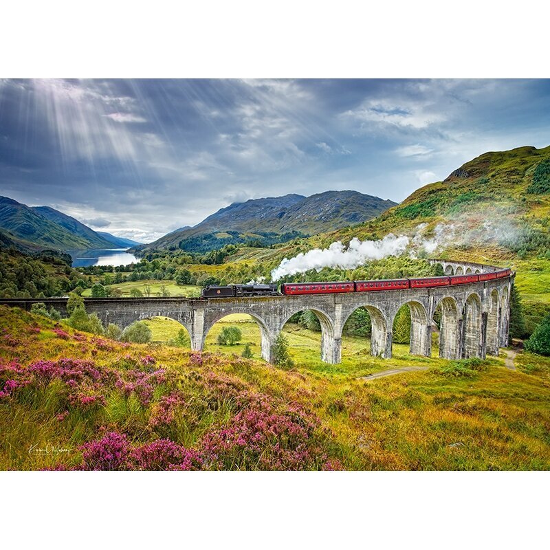 Dėlionė Cherry Puzzi Glenfinnan Viaduct 1000 d. kaina ir informacija | Dėlionės (puzzle) | pigu.lt