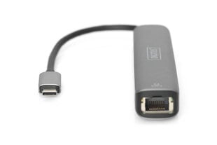 Adapteris Digitus USB-C, DA-70892, USB 3.0 kaina ir informacija | Adapteriai, USB šakotuvai | pigu.lt