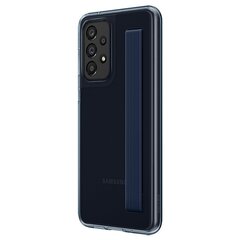 Samsung EF-XA336CBEGWW Galaxy A33 5G Slim dėklas su dirželiu kaina ir informacija | Telefono dėklai | pigu.lt
